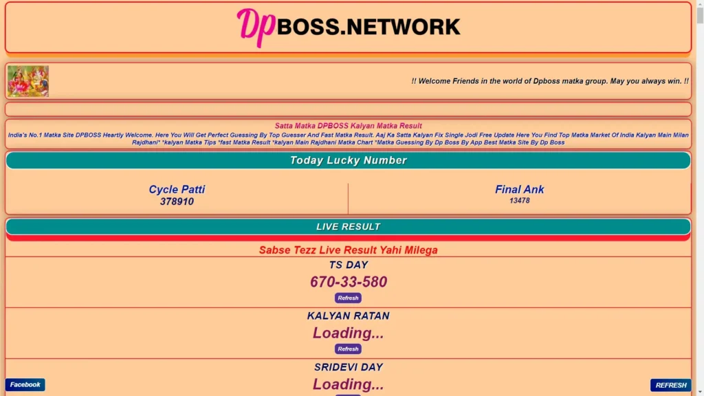 dp boss net matka result​