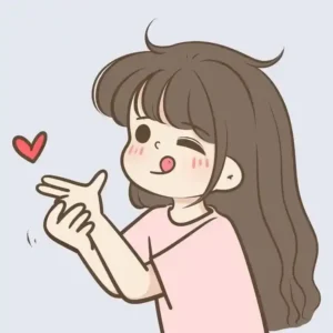cute insta dp cartoon​